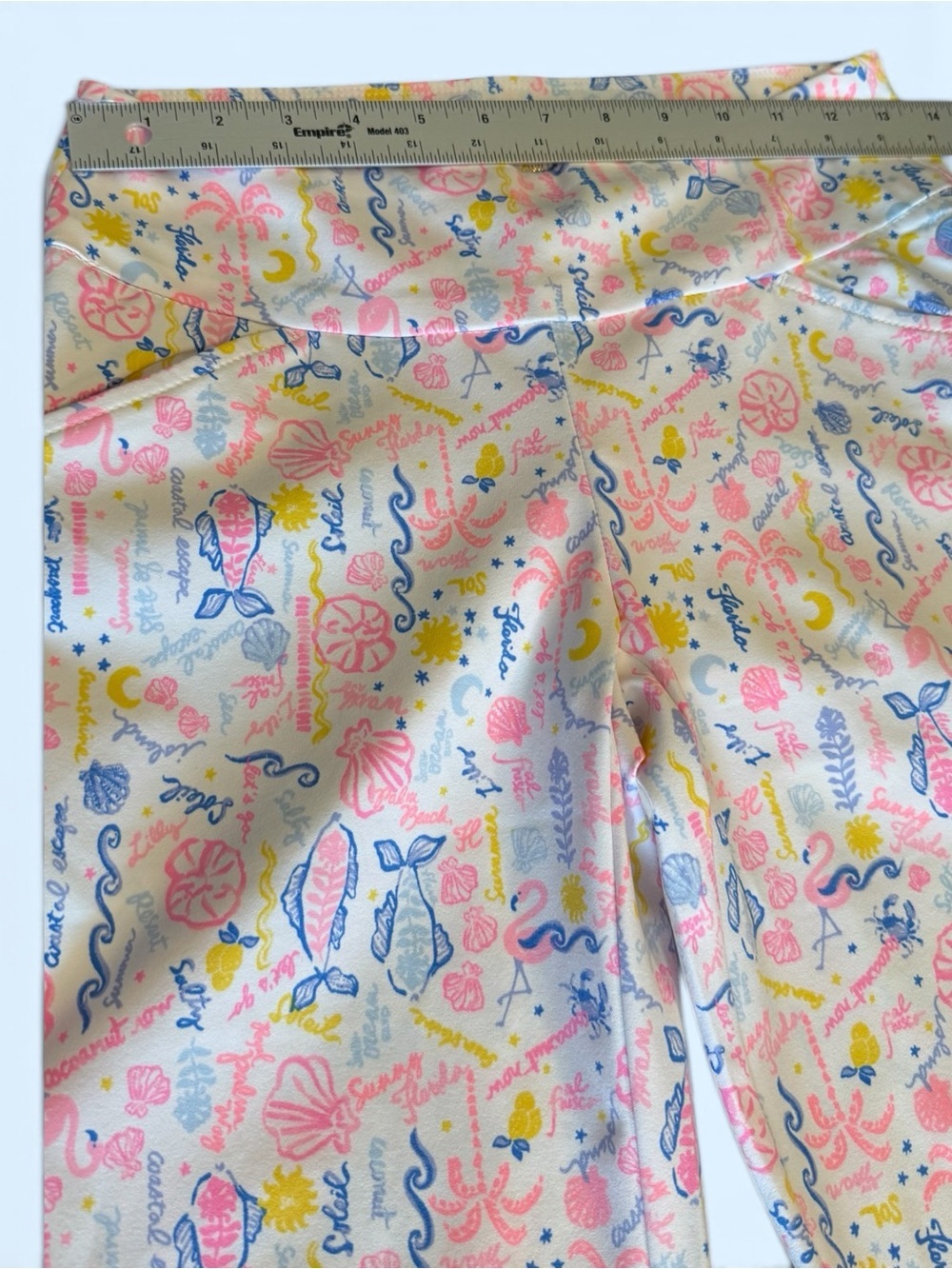 🌴NWOT Lilly Pulitzer Luxletic Corso Golf Pants| Summer Serenade Golf|Size 2🌴 - Picture 8 of 8